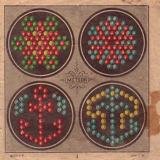Vorlagen für für Meteor-Kugelmosaik Nr. 3