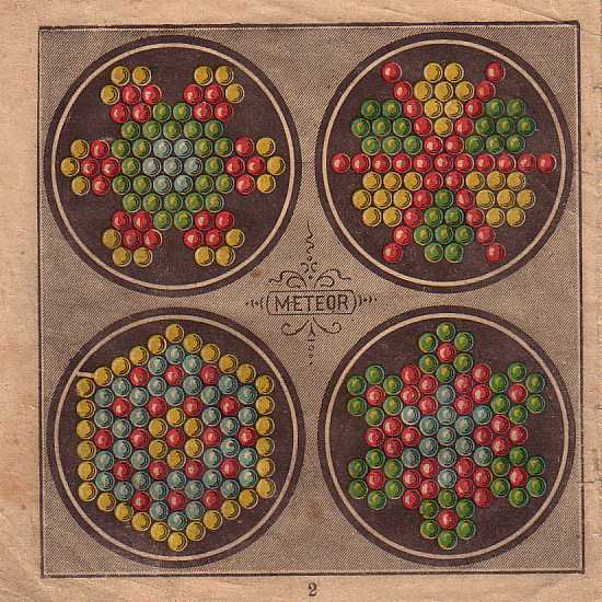 Vorlagen für für Meteor-Kugelmosaik Nr. 3