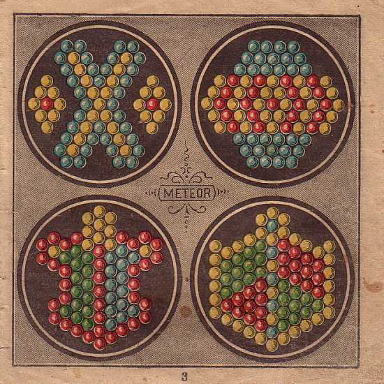 Vorlagen für für Meteor-Kugelmosaik Nr. 3