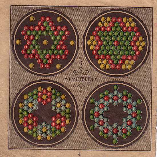 Vorlagen für für Meteor-Kugelmosaik Nr. 3