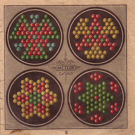 Vorlagen für für Meteor-Kugelmosaik Nr. 3