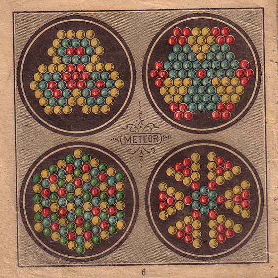 Vorlagen für für Meteor-Kugelmosaik Nr. 3