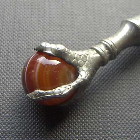 Lesezeichen mit Achat-Murmel