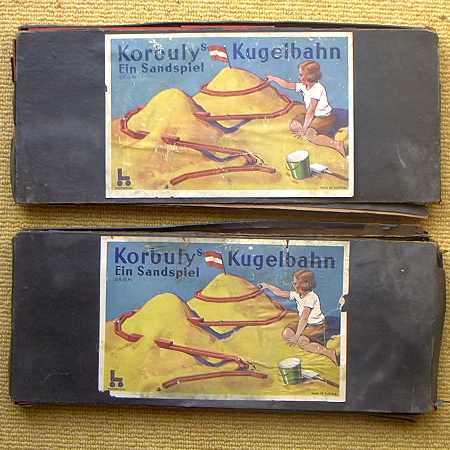 2 Kästen Korbuly-Kugelbahn