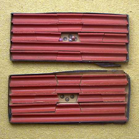 Inhalt von 2 Kästen Korbuly-Kugelbahn