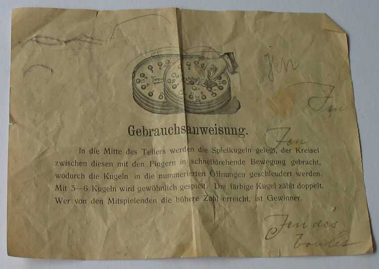 Regeln für Kreiselspiel