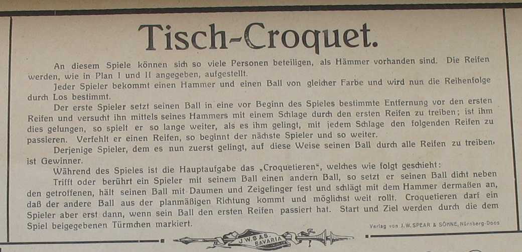 Regeln für Tischkrocket