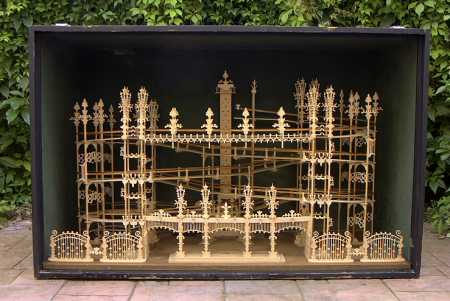 Kugelbahn Gesamtansicht