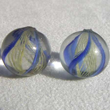 2 Latticinio Core Swirls