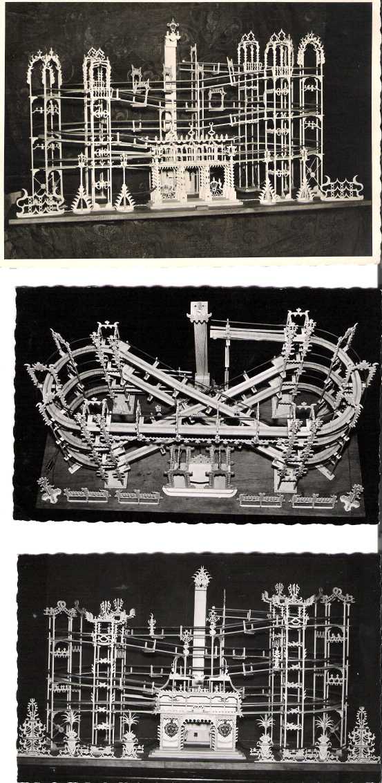 Gesamtansicht Kugelbahn