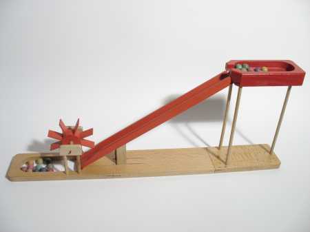 Aufgebaute MENTOR-Kugelmühle Nr. 2