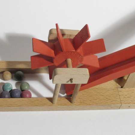 Ausschnitt einer MENTOR-Kugelmühle