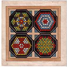 Vorlagenblatt für Kugelmosaik