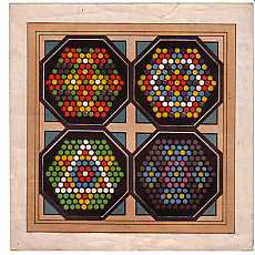 Vorlagenblatt für Kugelmosaik