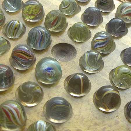 Murmeln Solitär-Spiel