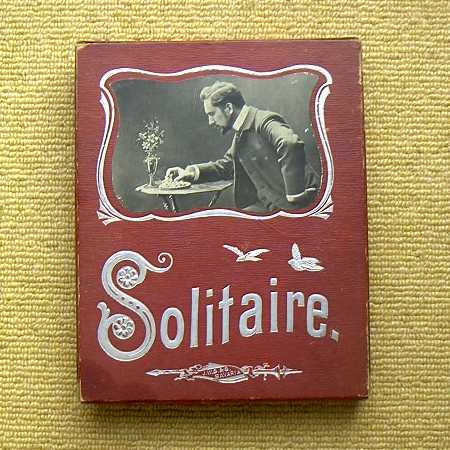 Schachtel Solitär-Spiel