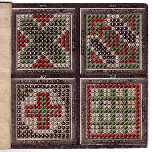 Vorlagen für Glas-Kugelmosaik