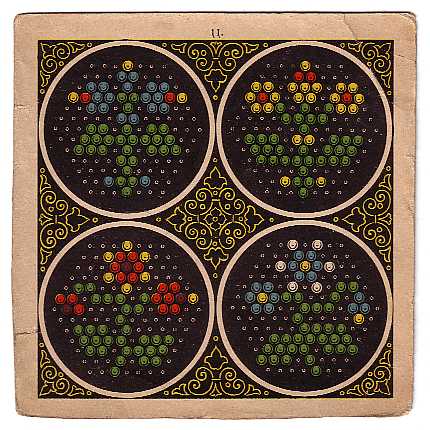 Vorlagenblatt für Kugelmosaik