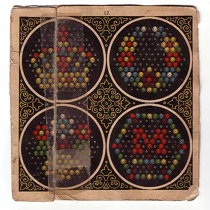 Vorlagenblatt für Kugelmosaik