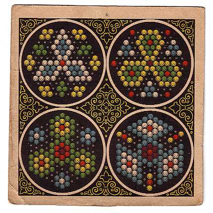 Vorlagenblatt für Kugelmosaik