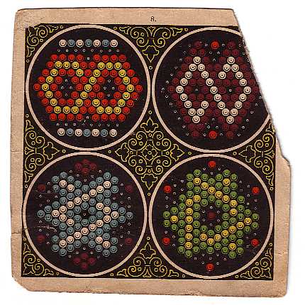 Vorlagenblatt für Kugelmosaik