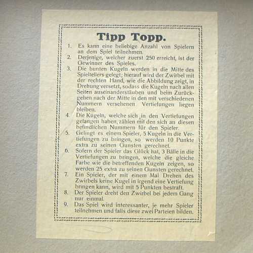 Regeln des Zwirbelspiels