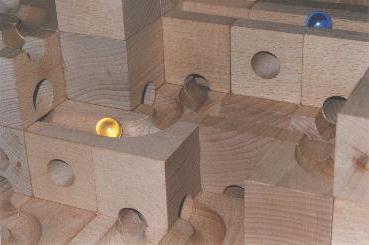 Ausschnitt einer cuboro-Bahn