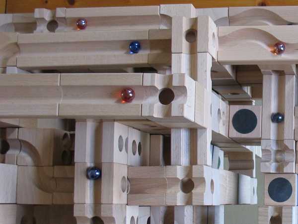 Ausschnitt einer cuboro-Bahn