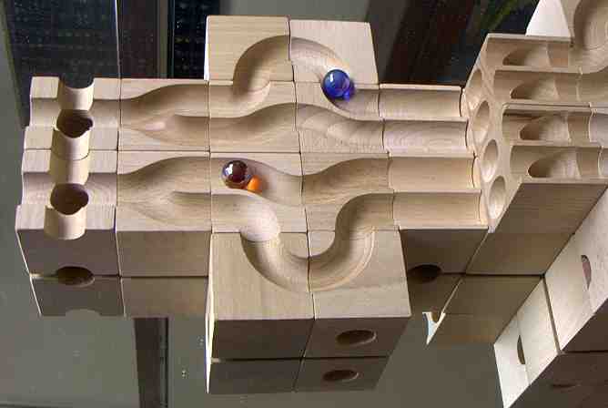 Ausschnitt einer cuboro-Bahn