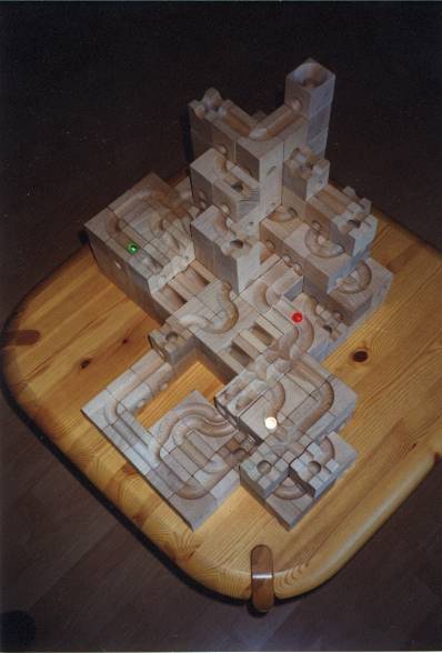 Gesamtansicht einer cuboro-Bahn