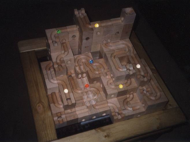 Ausschnitt einer cuboro-Bahn