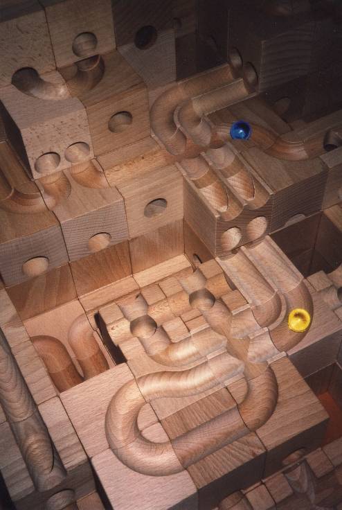 Ausschnitt einer cuboro-Bahn