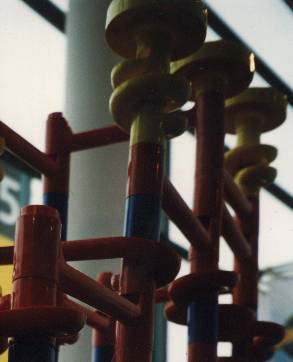 Kunststoff-Murmelbahn