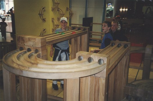 Holzkugelbahn