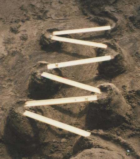 Sandmurmelbahn
